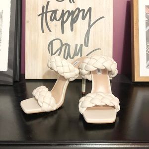 Steve Madden Kenley Off-White Heels